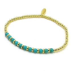 Armband facet 6mm (champagne)