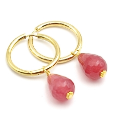 Armband facet 6mm (champagne)