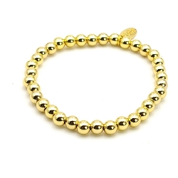 Armband facet 6mm (champagne)