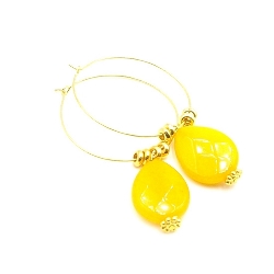 Armband facet 6mm (champagne)