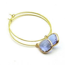 Armband facet 6mm (champagne)