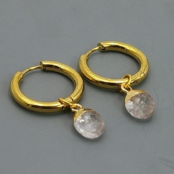 Armband facet 6mm (champagne)