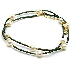 Armband facet 6mm (champagne)