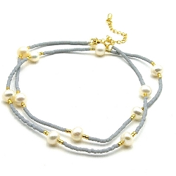 Armband facet 6mm (champagne)