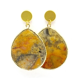 Armband facet 6mm (champagne)