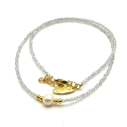 Armband facet 6mm (champagne)