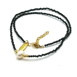 Armband facet 6mm (champagne)