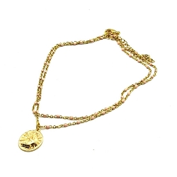 Armband facet 6mm (champagne)