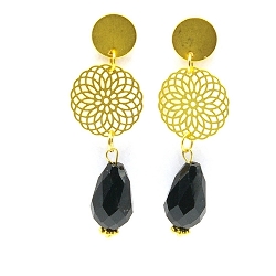 Armband facet 6mm (champagne)