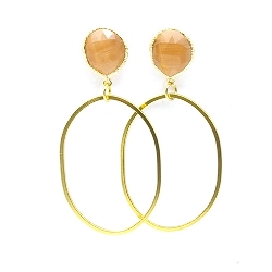 Armband facet 6mm (champagne)