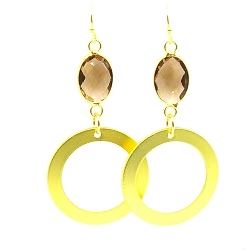 Armband facet 6mm (champagne)