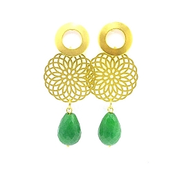 Armband facet 6mm (champagne)