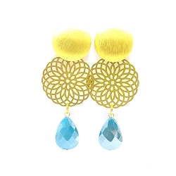 Armband facet 6mm (champagne)