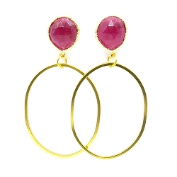 Armband facet 6mm (champagne)