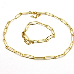 Armband facet 6mm (champagne)