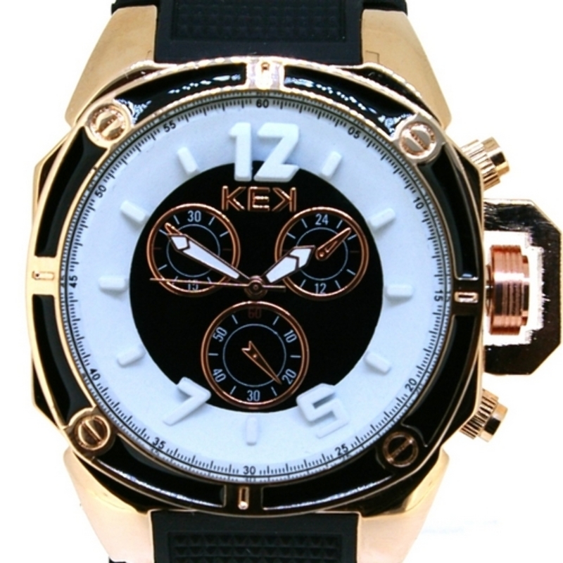 KEK horloge unisex wit