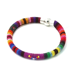 Armband aztec koord met mix kleuren