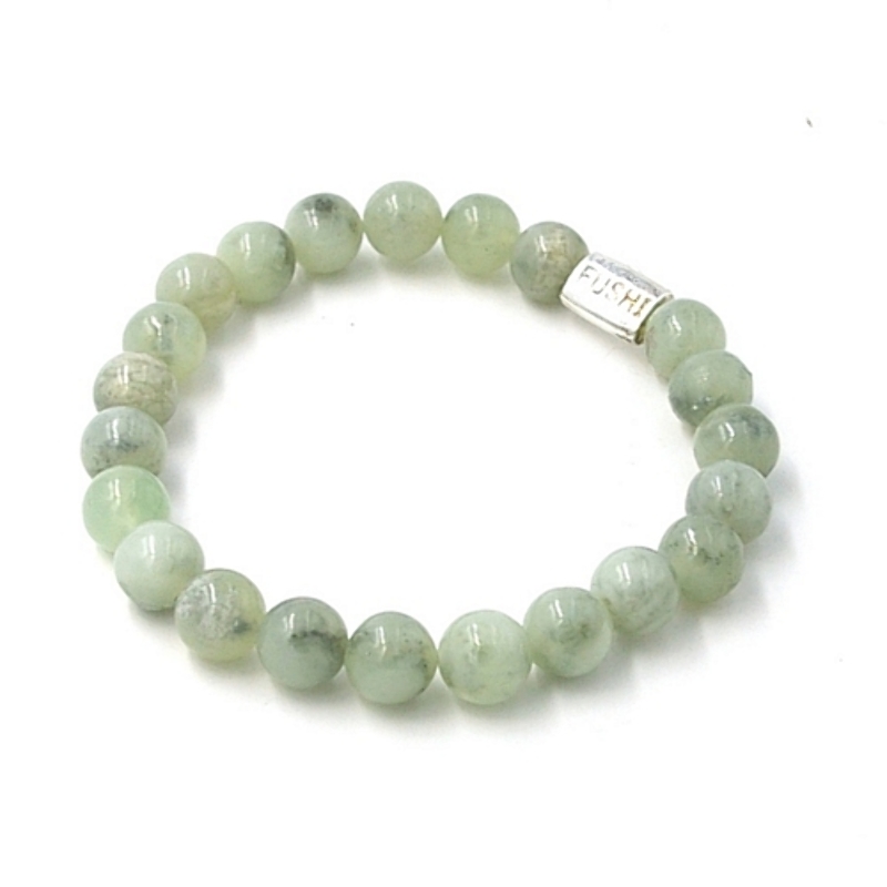 Armband 10mm halfedelsteen jade