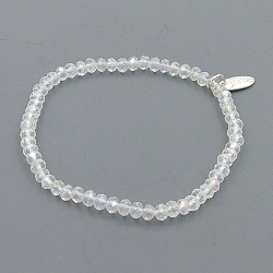 Armband facet 4mm (crystal)