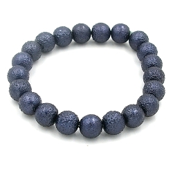 Armband ijsparel paars