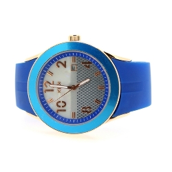 KEK horloge unisex blauw