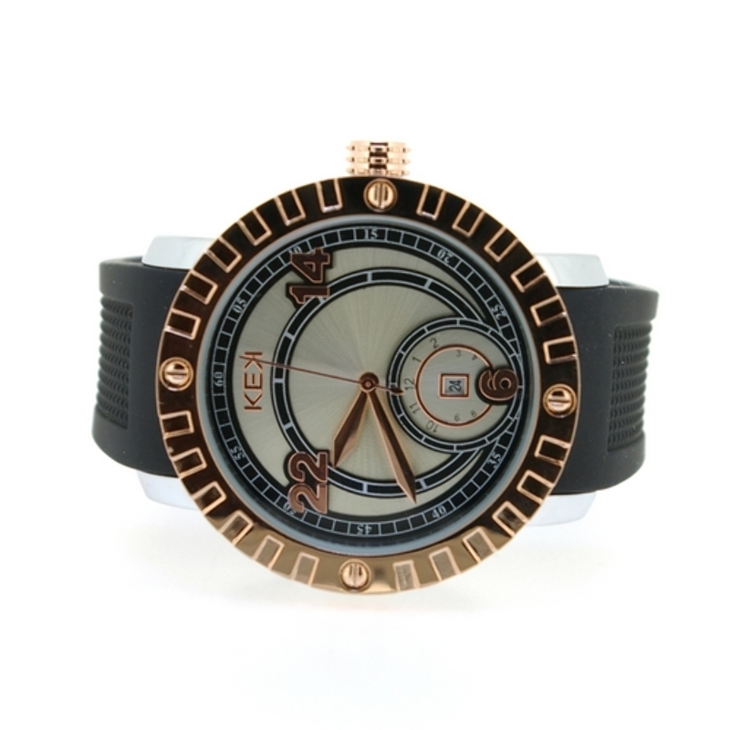 KEK horloge unisex zwart
