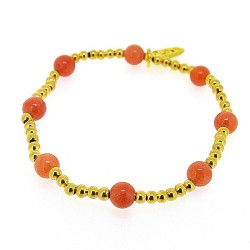 Armband 6mm steenkralen...