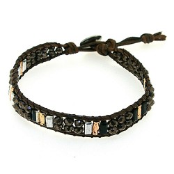Armband plat geweven...