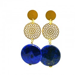 Oorbellen halfedelsteen...