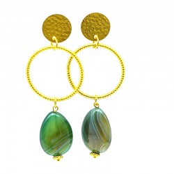 Oorbellen met open ring...