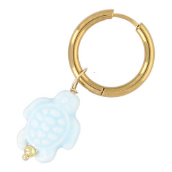 Oorbellen creolen keramiek...