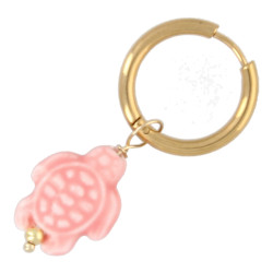 Oorbellen creolen keramiek...