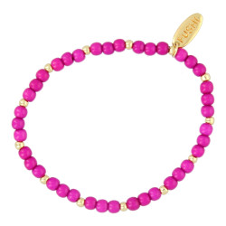 Armband dyed turquoise 4mm...