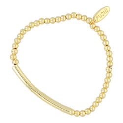 Armband 4mm 14krt met...