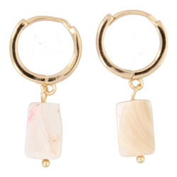 Oorbellen creolen goud met...