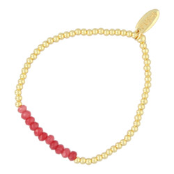 Armband 14krt met...