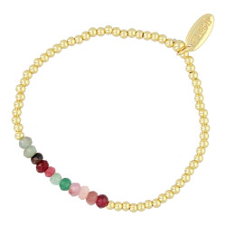 Armband 14krt met...