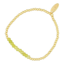 Armband 14krt met...