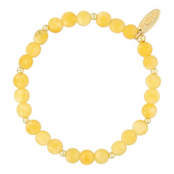 Armband halfedelsteen facet...