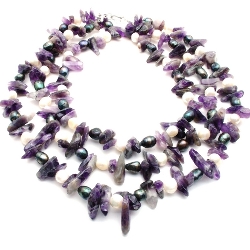 Armband facet 6mm (champagne)