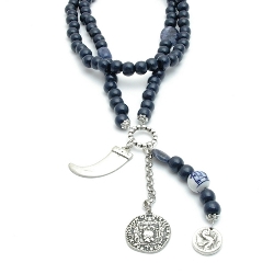 Armband facet 6mm (champagne)