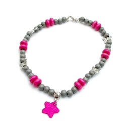 Armband facet 6mm (champagne)