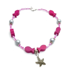 Armband facet 6mm (champagne)