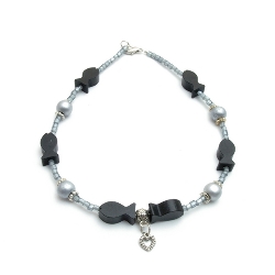 Armband facet 6mm (champagne)