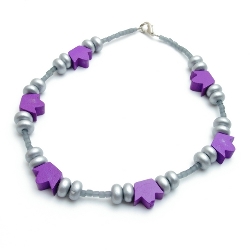 Armband facet 6mm (champagne)