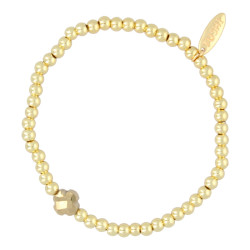 Armband 14krt 4mm met...