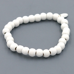 Armband facet 6mm (champagne)