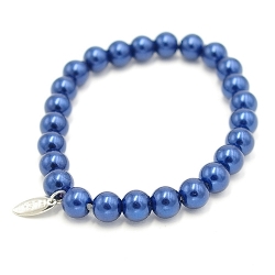 Armband facet 6mm (champagne)