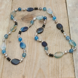 Armband facet 6mm (champagne)