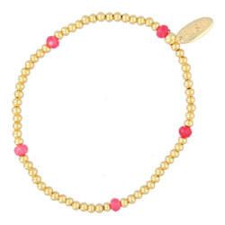 Armband 3mm 14krt en facet...